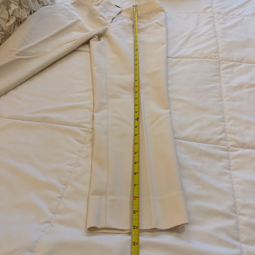 White House Black Market Cream Trousers - Picture 7 of 11